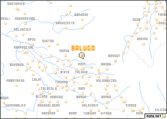 map of Balugo