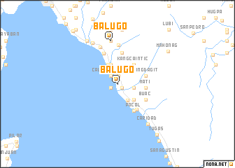 map of Balugo