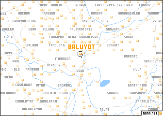map of Baluyot