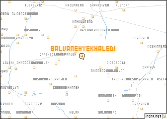 map of Bālvāneh-ye Khāledī