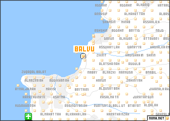 map of Balvū