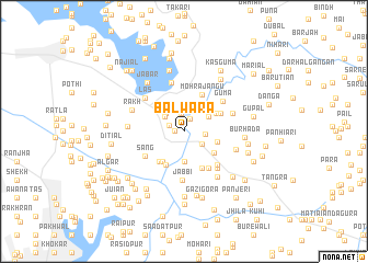 map of Balwāra