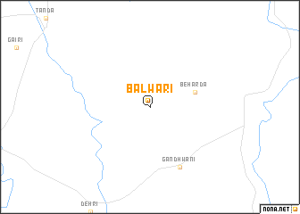 map of Balwari