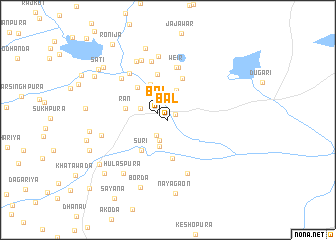 map of Bāl