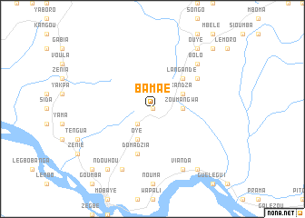 map of Bamae