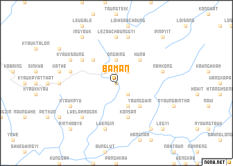 map of Baman