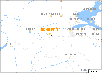 map of Bamarong