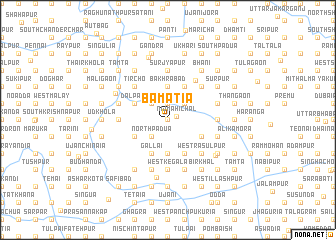 map of Bāmatia
