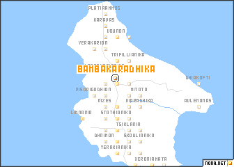 map of Bambakarádhika