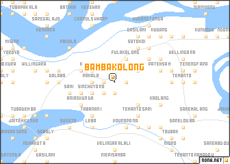 map of Bamba Kolong