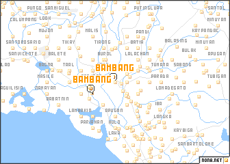 map of Bambang