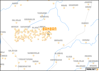 map of Bamban