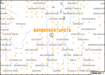 map of Bambarakatupota