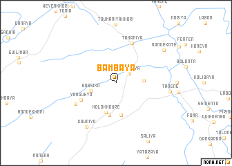 map of Bambaya