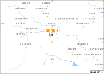 map of Bamba