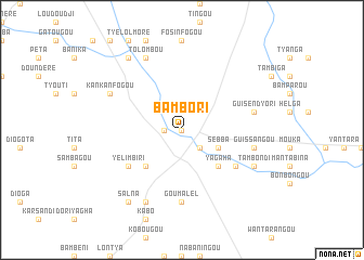 map of Bambori