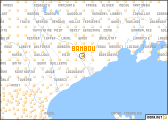 map of Bambou