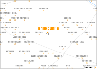 map of Bamhouamé