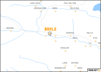 map of Bamle