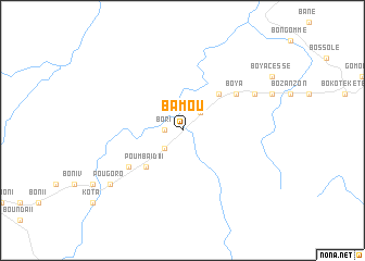 map of Bamou