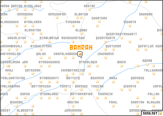 map of B‘amrah