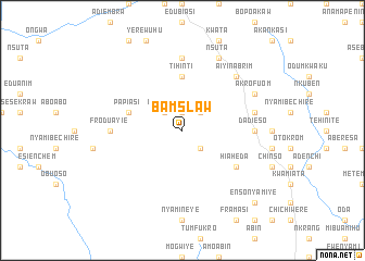 map of Bamslaw