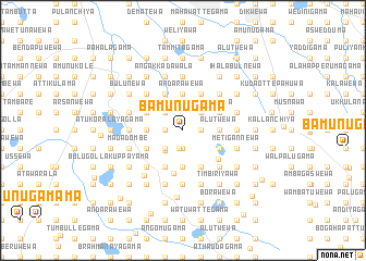 map of Bamunugama