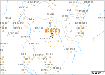 map of Banaao