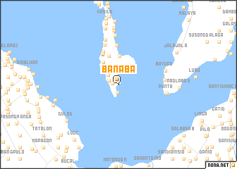 map of Banaba