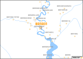 map of Ban Aen