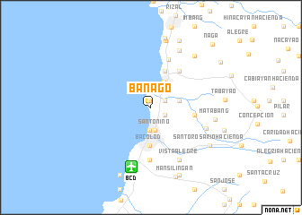 map of Banago