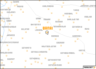 map of Bānai