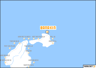 map of Banakin