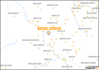 map of Ban Alanphô