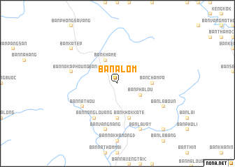 map of Ban Alôm
