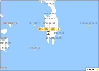 map of Ban Ao Bo Le