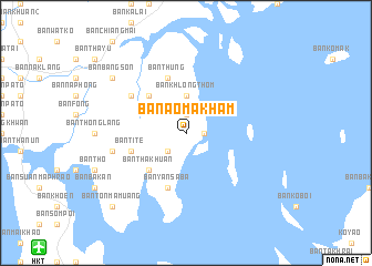 map of Ban Ao Makham