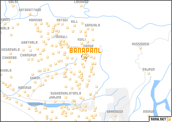 map of Bānāpānl