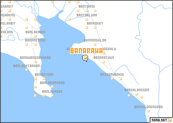 map of Ban Arawa