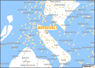 map of Bānarwāli