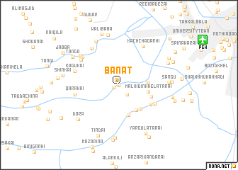 map of Banāt