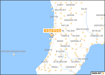 map of Banawon