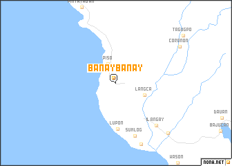 map of Banay-Banay