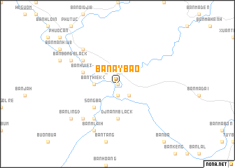 map of Ban Ay Bao