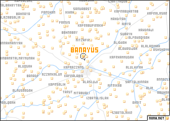 map of Banāyūs