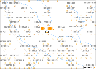 map of Bản Bắc