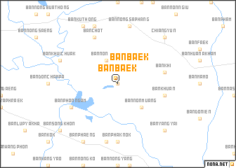 map of Ban Baek