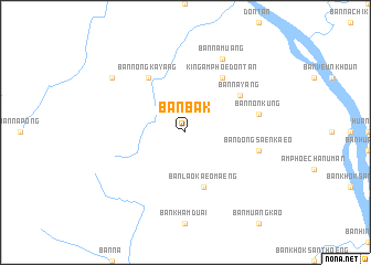 map of Ban Bak