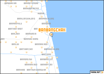 map of Ban Bang Chak