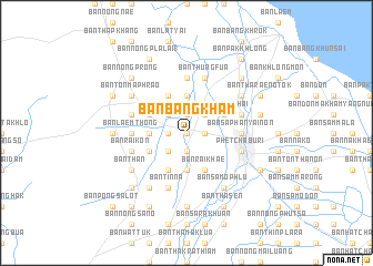 map of Ban Bang Kham